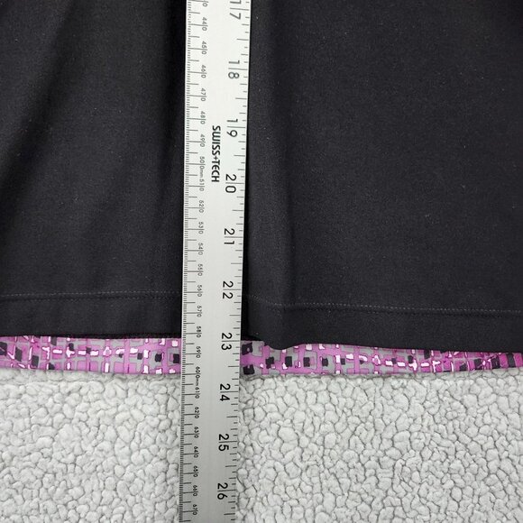 Xersion Tank Top Womens Large Athletic Purple Black Workout Gym Yoga - Picture 4 of 9